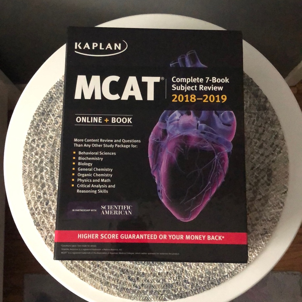 MCAT PREP BOOKS